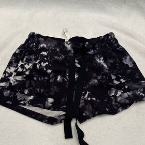 lululemon athletica Black and White Athletic Shorts